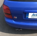 Catback výfuk Simons Audi S2 / RS2 B4 Quattro 2.2i 20V Sedan/Avant (93-96) - homologace