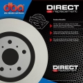 Brzdové kotouče DBA na Nissan 350Z 3.5 V6 17" kola (10/05-) - přední DBA2308