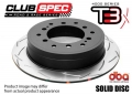 Brzdové kotouče DBA na Nissan 350Z 3.5 V6 17" kola (10/05-) - zadní DBA42309S