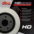 Brzdové kotouče DBA na Nissan 350Z 3.5 V6 (Track model) Brembo dvoupístové brzdiče (03-) - přední DBA44600