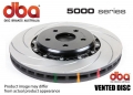 Brzdové kotouče DBA na Subaru Impreza WRX STI 2.5 Turbo - 5x114,3 - Brembo brzdiče (06-07) - přední DBA-5654BLKS-10