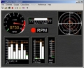 Digitální měřící zařízení Innovate Motorsports LM-2 Digital Air/Fuel Ratio Meter & OBD-II/CAN Scan Tool - single kit