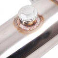 Downpipe s náhradou katalyzátorů Japspeed Subaru Impreza GC8 (92-00) 76-76mm