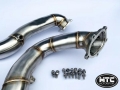Downpipes s náhradami katalyzátorů MTC Motorsport Audi S6 / S7 C7 4G / S8 D4 4.0 TFSI V8 (12-19) - 76mm
