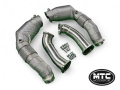 Downpipes se sportovními katalyzátory MTC Motorsport BMW X5M F95 LCI / X6M F96 LCI 4.4 V8 twin-turbo S63 (21-)