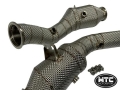 Downpipes se sportovními katalyzátory MTC Motorsport Mercedes E-Klasse W212 E400 vč. 4matic / E400 Hybrid M276 (13-16)