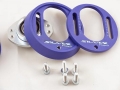 Přední horní uložení tlumičů (Pillowball Top Mounts) Silver Project Seat Cordoba 6K2/6L2 / Ibiza Mk3 6K1/Mk4 6L1 - -15mm