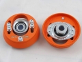 Přední horní uložení tlumičů (Pillowball Top Mounts) Silver Project Seat Cordoba 6K2/6L2 / Ibiza Mk3 6K1/Mk4 6L1 - -15mm