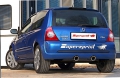 Koncovky výfuku Supersprint Renault Clio II 2.0i RS 180PS (04-05)