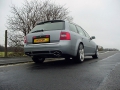 Catback výfuk Milltek Audi RS6 C5 4.2 V8 Bi-Turbo Sedan/Avant (02-04) - verze bez rezonátorů - koncovky leštěné