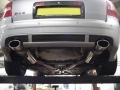 Catback výfuk Milltek Audi RS6 C5 4.2 V8 Bi-Turbo Sedan/Avant (02-04) - verze s rezonátory - koncovky černé (homologace)