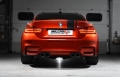 Catback výfuk Milltek BMW 4-Series F82 M4 Coupe (14-) - verze street - koncovky černé (homologace)