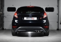 Catback výfuk Milltek Ford Fiesta Mk6 ST180 / ST200 1.6T EcoBoost (13-17) - verze s rezonátorem - koncovka karbonová (homologace)