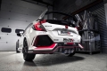 Catback výfuk Milltek Honda Civic Type-R FK8 2.0T i-VTEC (17-) - verze s rezonátorem - koncovky titanové modré (homologace)