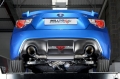 Secondary catback výfuk Milltek Subaru BRZ 2.0 (12-) - verze s rezonátorem - koncovky titanové modré (homologace)