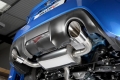 Secondary catback výfuk Milltek Subaru BRZ 2.0 (12-) - verze s rezonátorem - koncovky titanové modré (homologace)