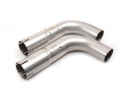 Catback výfuk Milltek VW Golf 6 GTi 2.0 TFSI 210PS (09-13) - verze bez rezonátoru - koncovky leštěné 90mm Jet