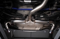 Turboback výfuk Milltek VW Golf 6 GTi 2.0 TFSI 210PS (09-13) - závodní verze - koncovky leštěné