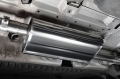 Catback výfuk Milltek VW Transporter T5 SWB 180PS 2.0 BiTDI (10-15) - verze bez rezonátoru - koncovka leštěná