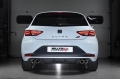 Catback výfuk Milltek Seat Leon 5F Cupra 280/290 2.0 TSI (14-) - verze bez rezonátoru - koncovky leštěné Quad