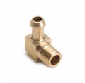 Fitinka 1/8"-NPT koleno 90° na hadici 6mm (1/4") - mosazná