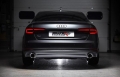 Catback výfuk Milltek Audi A4 B9 2.0 TFSI Quattro Sedan/Avant (16-) - verze s rezonátorem - koncovky titanové modré (homologace)