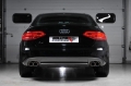 Catback výfuk Milltek Audi A4 B8 3.0 TDi Quattro Sedan/Avant (08-11) - koncovky černé Dual