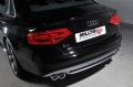 Catback výfuk Milltek Audi A4 B8 3.0 TDi Quattro Sedan/Avant (08-11) - koncovky černé Quad