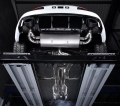 Catback výfuk Milltek Audi RS3 8V MQB Sportback (15-17) - verze s rezonátorem bez klapek - koncovky leštěné