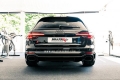 Catback výfuk Milltek Audi RS4 B9 2.9 V6 Turbo Avant (18-) - verze bez rezonátoru - koncovky titanové modré