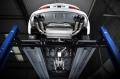 Catback výfuk Milltek Audi S3 8V 2.0 TFSI Quattro Sedan/Cabrio (13-) - verze bez rezonátoru Race - koncovky černé Oval