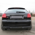 Catback výfuk Milltek Audi S3 8P 2.0 TFSI Quattro Sportback (07-12) - verze bez rezonátoru