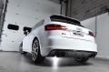 Catback výfuk Milltek Audi S3 8V 2.0 TFSI Quattro 3-dv. (13-) - verze bez rezonátoru - koncovky leštěné GT