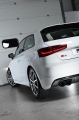 Catback výfuk Milltek Audi S3 8V 2.0 TFSI Quattro 3-dv. (13-) - verze bez rezonátoru - koncovky titanové GT