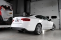 Catback výfuk Milltek Audi S5 B8 Sportback 3.0 TFSI Quattro (10-11) - verze s rezonátorem - koncovky černé Oval (homologace)