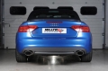 Catback výfuk Milltek Audi S5 B8 Coupe/Cabriolet 3.0 TFSI S-tronic (09-11) - verze bez rezonátoru Race - koncovky leštěné GT