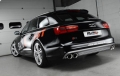 Catback výfuk Milltek Audi S6 C7 4.0 TFSI Quattro (12-) - verze s rezonátorem s klapkami - koncovky leštěné