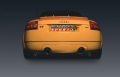 Catback výfuk Milltek Audi TT 8N 1.8T 225PS Quattro Coupe/Roadster (98-06) - verze s rezonátorem Race - koncvoky titanové