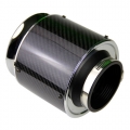 Sportovní filtr karbon univerzální 76mm - délka 155mm
