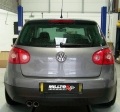 Catback výfuk Milltek VW Golf 5 2.0 TDI 140PS (04-09) - koncovky titanové (ED30 style)
