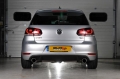 Catback výfuk Milltek VW Golf 6 GTi 2.0 TFSI 210PS (09-13) - verze s rezonátorem Race - koncovky černé