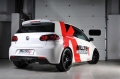 Catback výfuk Milltek VW Golf 6 R 2.0 TSI 270PS (09-13) - verze s rezonátorem Race - koncovky leštěné