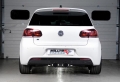 Catback výfuk Milltek VW Golf 6 R 2.0 TSI 270PS (09-13) - verze bez rezonátoru - koncovky titanové