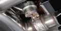 Přetlaková mechanická výfuková klapka 89mm - otevřená - pozitivní tlak (boost) - turbo motor