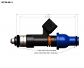 Sada vstřikovačů Injector Dynamics ID725 pro Honda Integra (90-95)