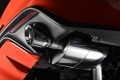 Catback výfuk Milltek Ford Mustang 2.3T EcoBoost Fastback (15-18) - verze s rezonátorem - koncovky titanové modré (homologace)