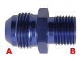 Spojovací fitinka D-04 (AN4) 7/16"x20-UNF - D-04 (AN4) 7/16"x20-UNF samec konvexní-samec konkávní