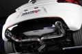 Turboback výfuk Milltek VW Scirocco Mk3 R (09-16) - verze bez rezonátoru - koncovky černé GT