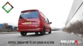 Catback výfuk Milltek VW Transporter T6 SWB 204PS 2.0 TSI 2WD (17-) - verze s rezonátorem - koncovka černá