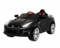 Dětské elektrické autícko Nissan GT-R / GTR R35 - barva černá - licencované |